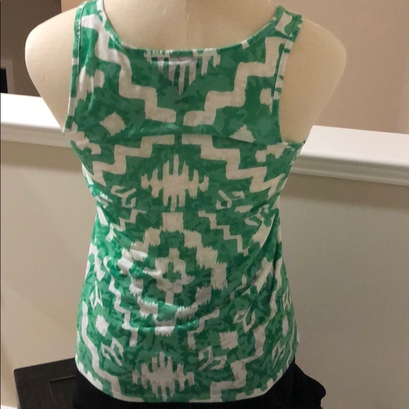 green printed tank - Picture 4 of 5